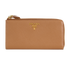 Prada Continental Zipped Wallet, &pound;350, Accessories, Tan, Leather, Front view